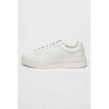 Pantofi sport de piele si piele ecologica cu platforma Winno