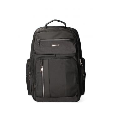 Rucsac cu inchidere cu fermoar - Negru