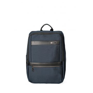 Rucsac unisex dreptunghiular cu buzunar frontal cu fermoar 175607