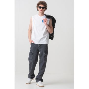 Top de bumbac organic cu logo