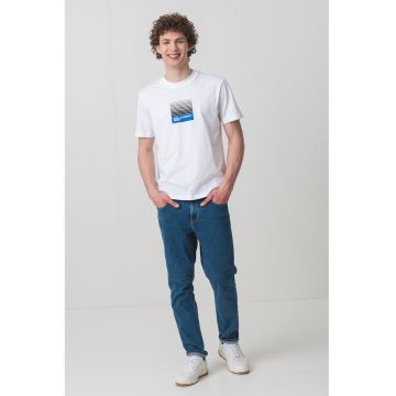 Tricou de bumbac organic cu logo