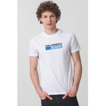 Tricou regular fit cu logo