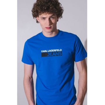 Tricou regular fit cu logo