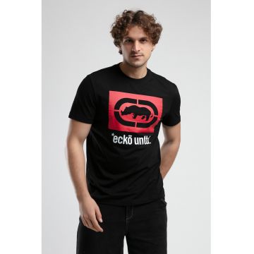 Tricou supradimensionat cu logo Ithaca