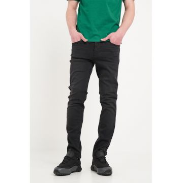 Blugi slim-fit cu design 5 buzunare