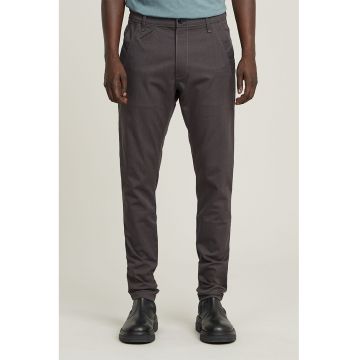 Pantaloni din amestec de bumbac cu buzunare laterale