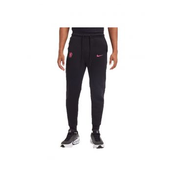 Pantaloni  pentru Barbati - cfc m nsw tech flc jgr pant 3r - FZ4177-010 - Negru
