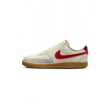 Pantofi sport low-cut cu garnituri din piele Court Vision