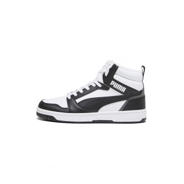 Pantofi sport mid-high din piele ecologica Rebound