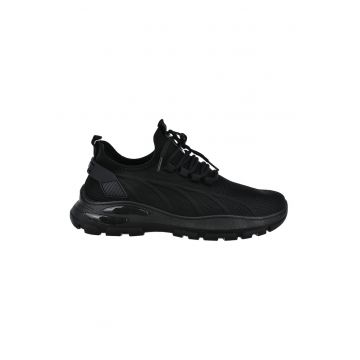 Pantofi sport slip-on cu garnituri din material sintetic