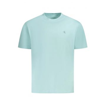Tricou barbati - cu imprimeu pe spate - Regular fit - Turcoaz