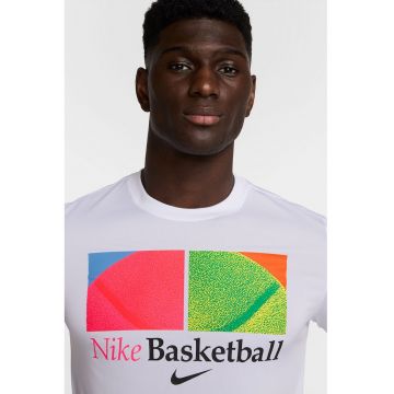 Tricou cu decolteu la baza gatului pentru baschet