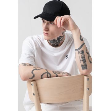 Tricou cu decolteu la baza gatului si maneci cazute