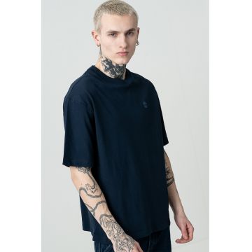 Tricou cu decolteu la baza gatului si maneci cazute