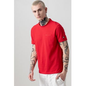 Tricou cu logo brodat