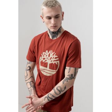 Tricou de bumbac cu imprimeu logo
