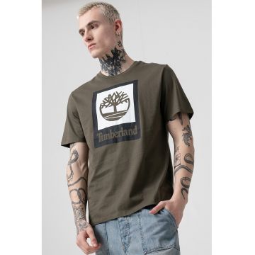 Tricou de bumbac cu imprimeu logo