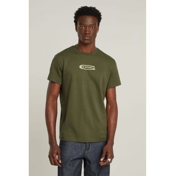 Tricou de bumbac organic cu logo