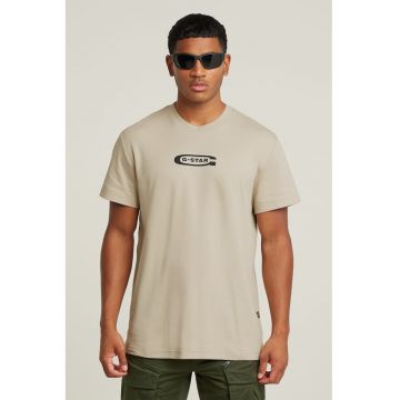 Tricou de bumbac organic cu logo
