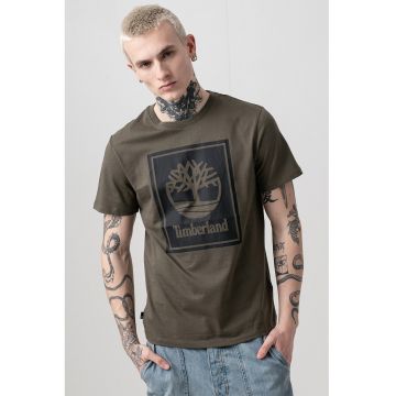 Tricou din bumbac cu imprimeu logo