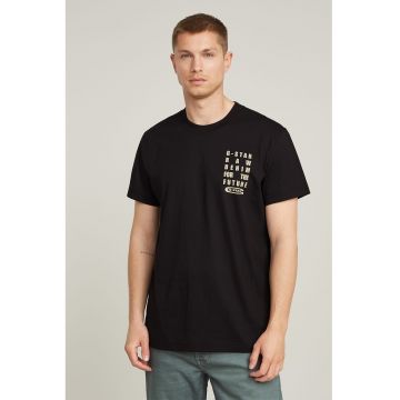 Tricou din bumbac organic cu imprimeu logo