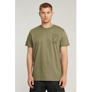 Tricou din bumbac organic cu imprimeu logo