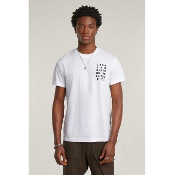 Tricou din bumbac organic cu imprimeu logo