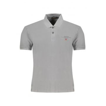 Tricou polo barbati din bumbac Elbas cu croiala Regular Fit -