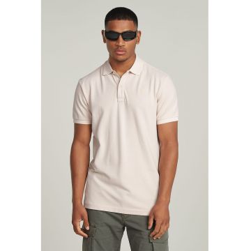 Tricou polo din amestec de bumbac organic