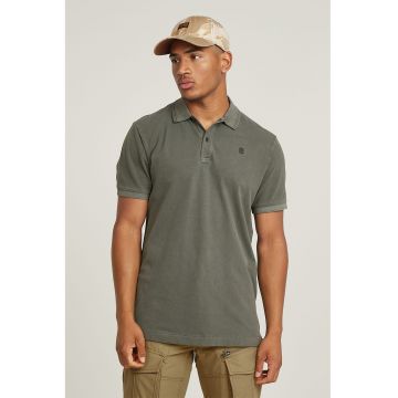 Tricou polo din amestec de bumbac organic