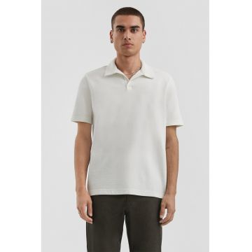 Tricou polo uni de bumbac