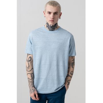 Tricou relaxed-fit din amestec de in