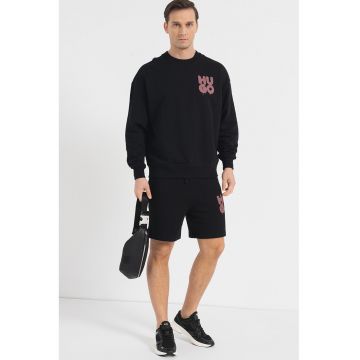 Bluza sport cu imprimeu logo