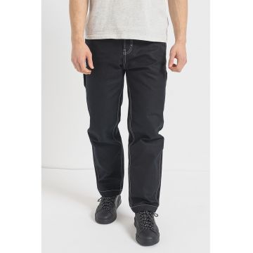 BOSS - Pantaloni regular fit cu croiala dreapta Gion