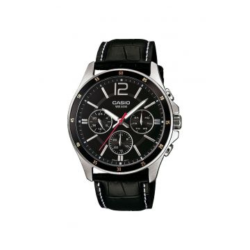 Ceas barbatesc  MTP-1374PL-1AVEF Quartz Argintiu