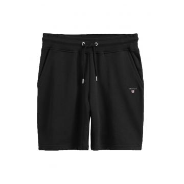 Pantaloni scurti cu snur de ajustare si buzunare laterale