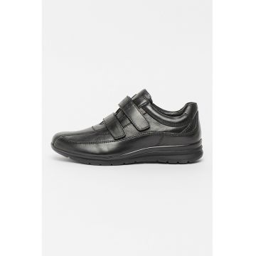 Pantofi casual de piele cu velcro Serra