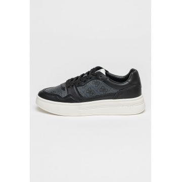 Pantofi sport cu model monograma