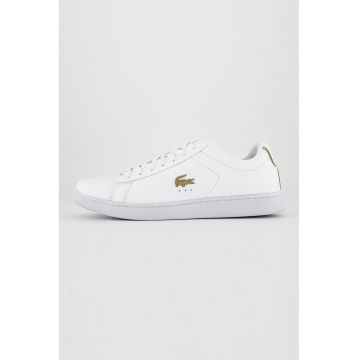 Pantofi sport de piele si piele ecologica - cu logo