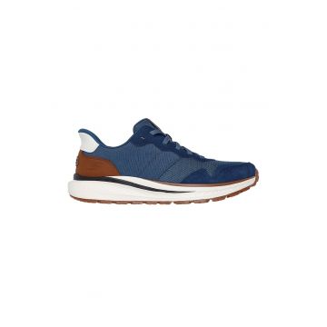 Pantofi sport din piele ecologica cu garnituri din piele intoarsa Slade Ultra