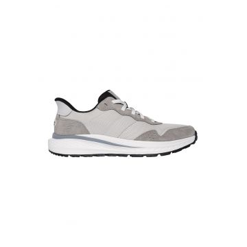 Pantofi sport din piele ecologica cu garnituri din piele intoarsa Slade Ultra