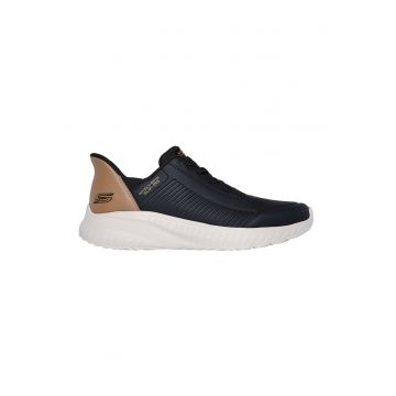 Pantofi sport slip-ins din piele ecologica cu model texturat Bobs