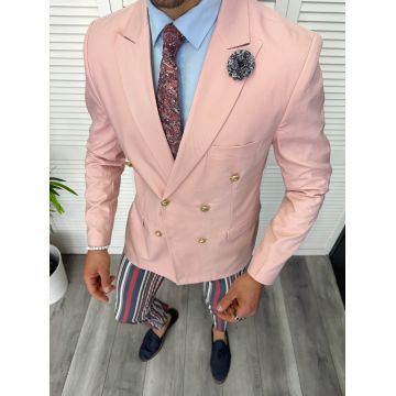 Tinuta barbati smart casual Pantaloni + Sacou + Batista 11855