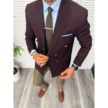 Tinuta barbati smart casual Pantaloni + Sacou + Batista 11862