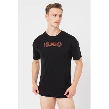 Tricou din amestec de lyocell Camo