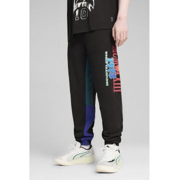 Pantaloni de trening cu logo Bandwagon
