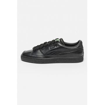 Pantofi sport din piele cu detalii logo