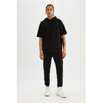 Pantaloni de trening cu snur si buzunare