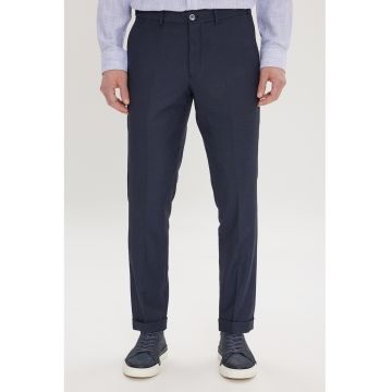 Pantaloni eleganti cu buzunare laterale