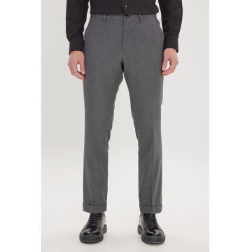 Pantaloni eleganti cu buzunare laterale